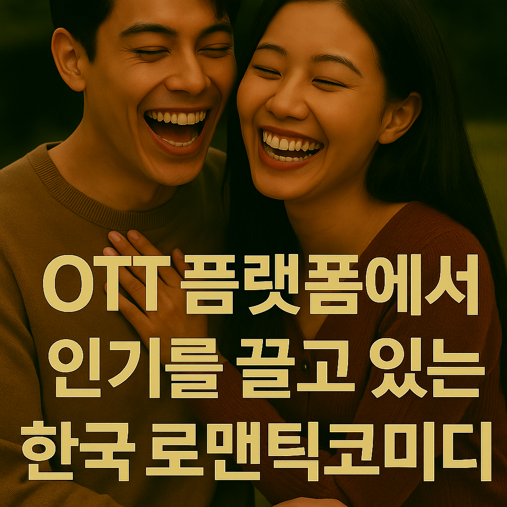 OTT 플랫폼에서 인기를 끌고 있는 한국 로맨틱코미디