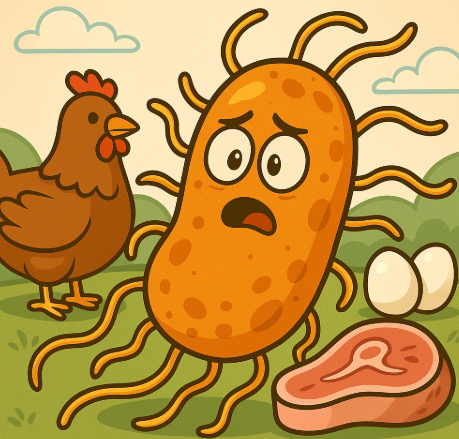 식중독균 만화