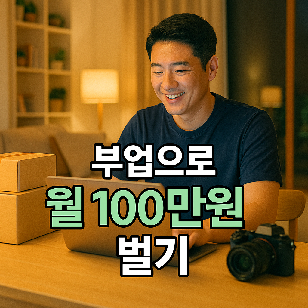 퇴근 후 부업에 집중하는 직장인