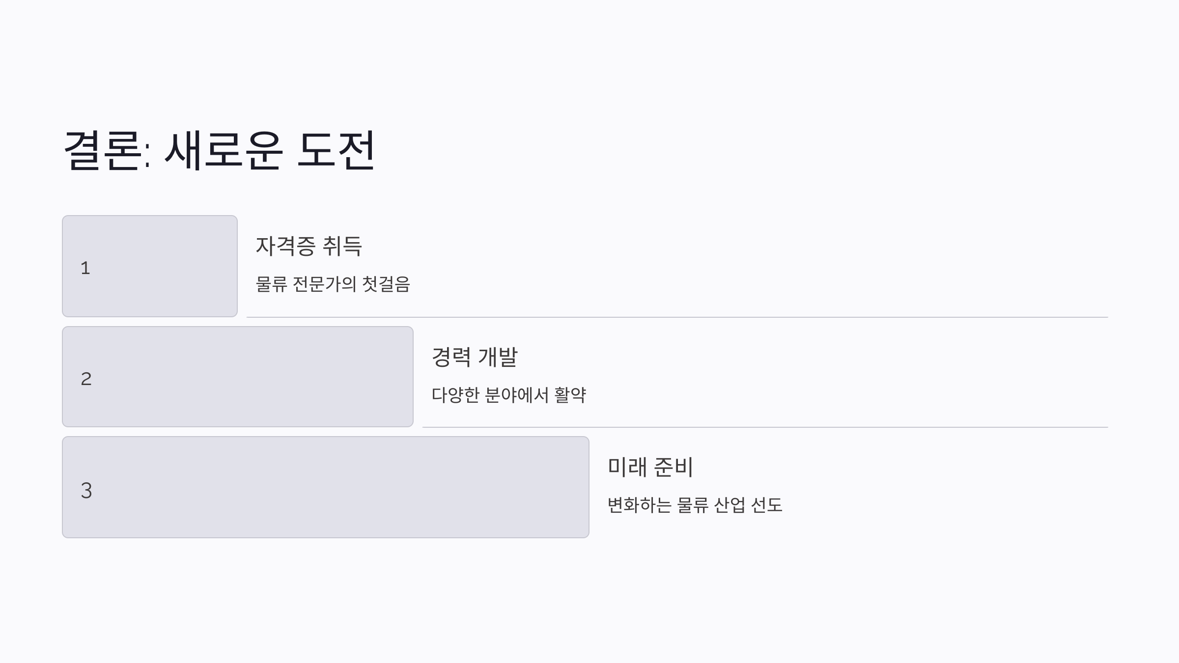 물류관리사