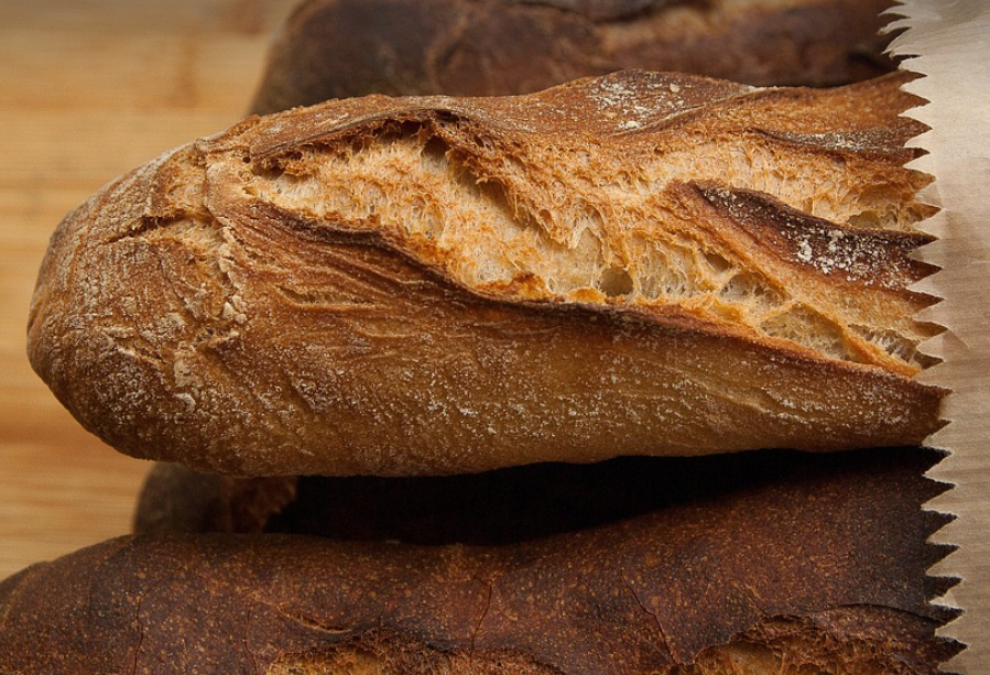바게트 빵의 모습