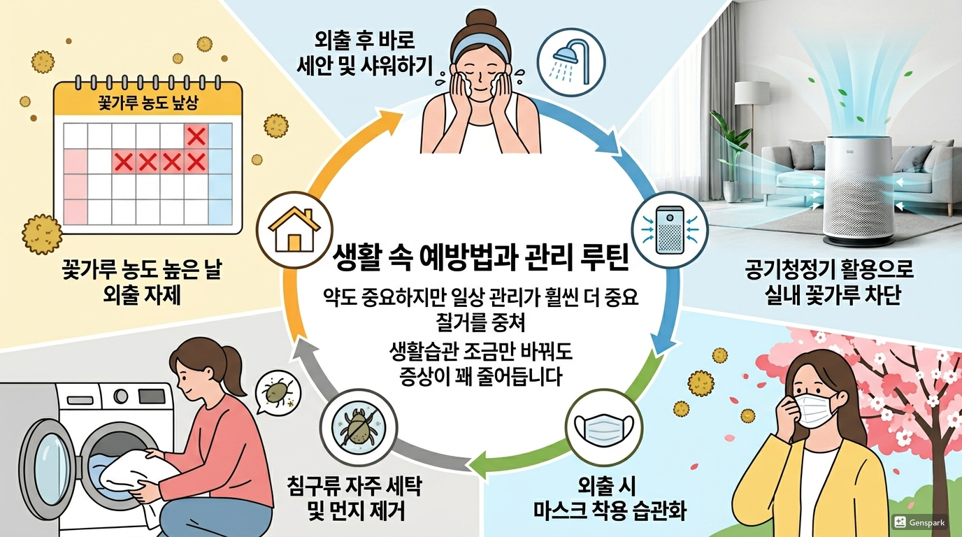 생활 속 예방법과 관리 루틴