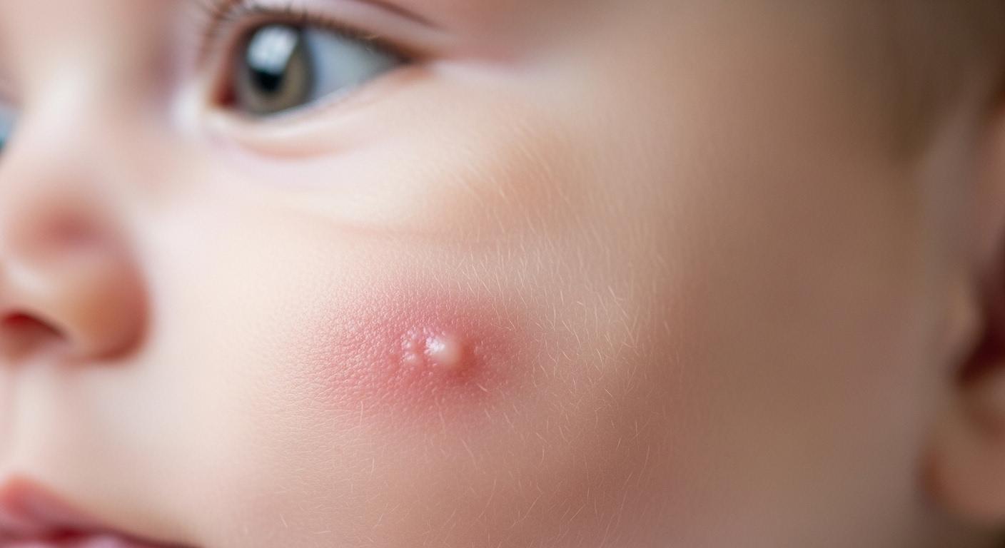 아기 피부 트러블