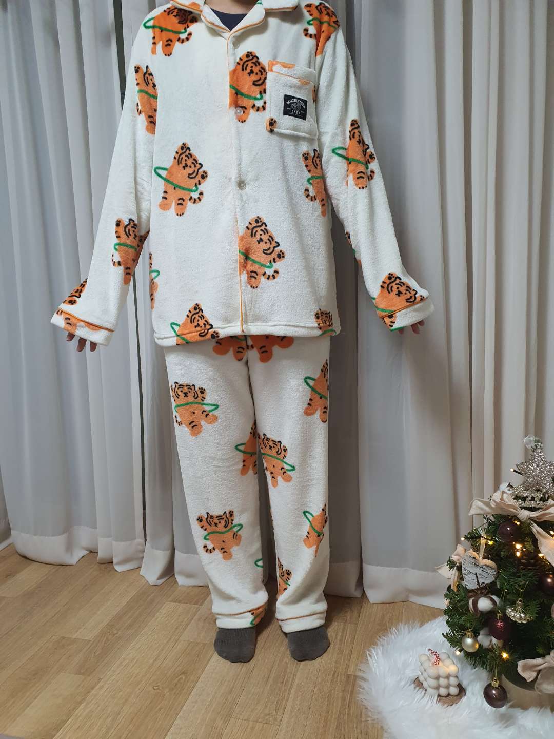 수면잠옷-착용사진