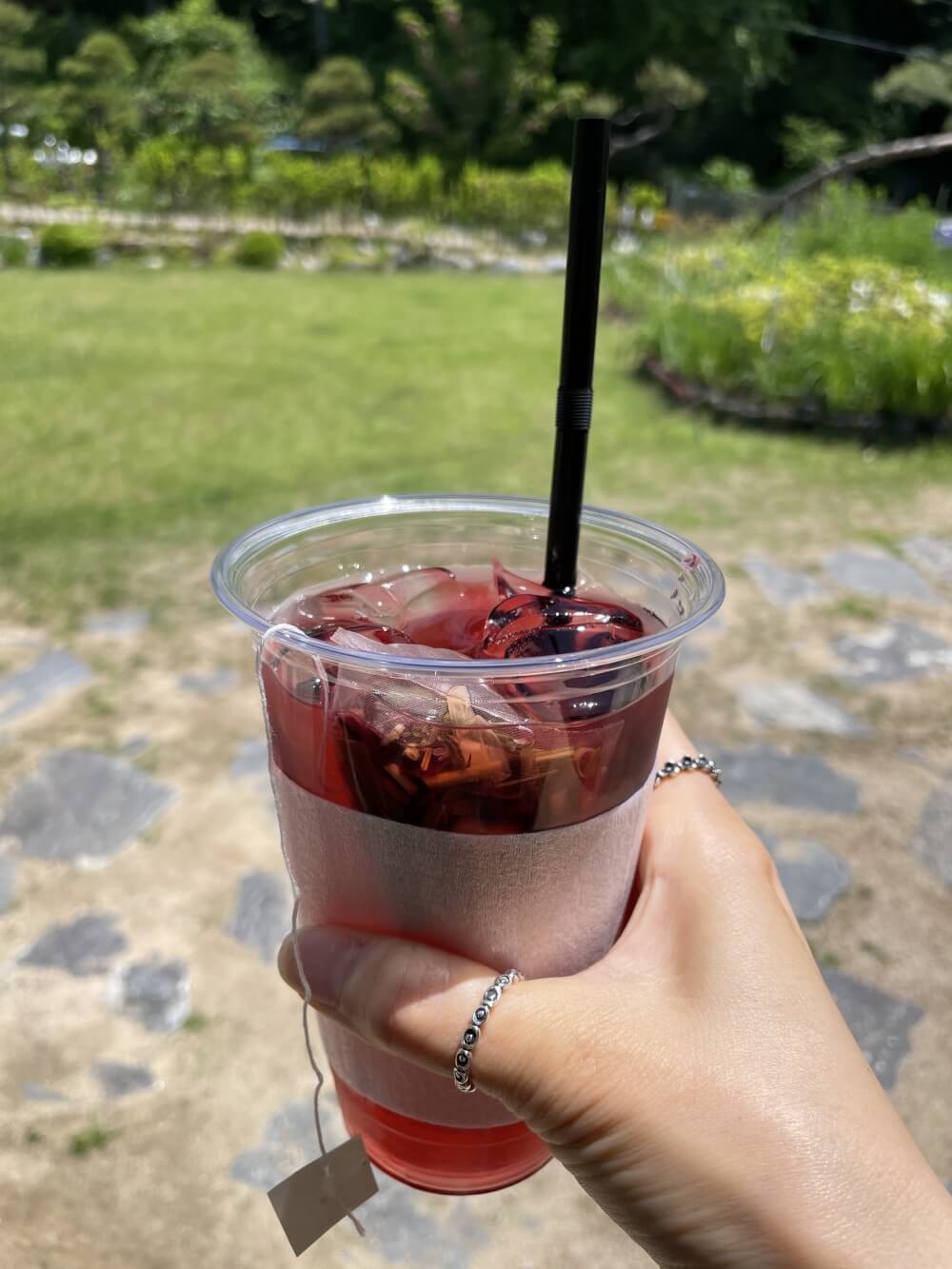 경기도-광주-남한산성-카페-오르-아이스-히비스커스티