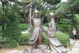 온달과 평강공주.