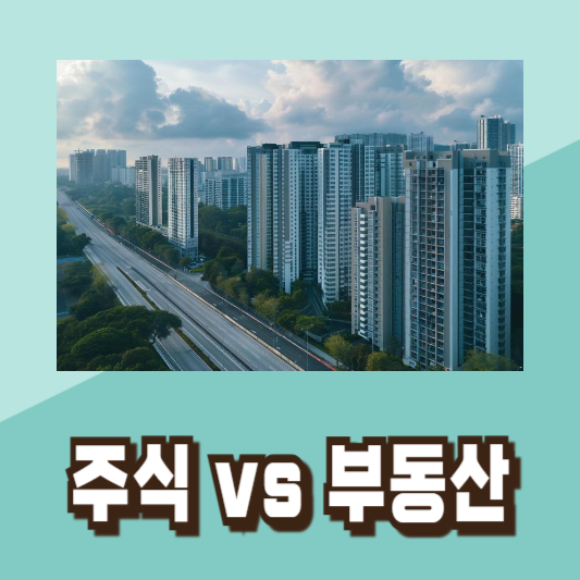 주식 채권 부동산 예금 비교