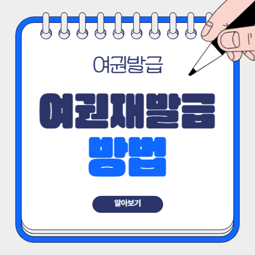 여권 재발급 온라인 신청 방법 총정리(2025년 최신)