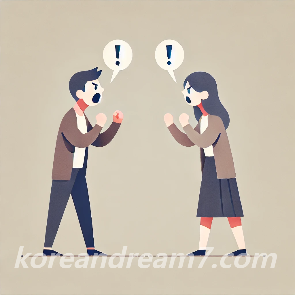 싸우는꿈해몽