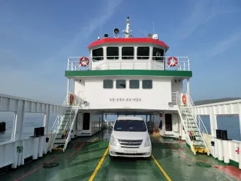 고흥 녹동항에서 거문도 배편 왕복 이용후기 차량선적까지_7