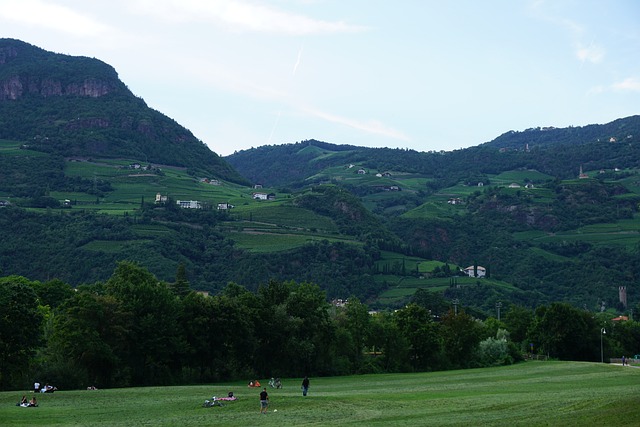 멀리 높은 산을 찍은 모습
