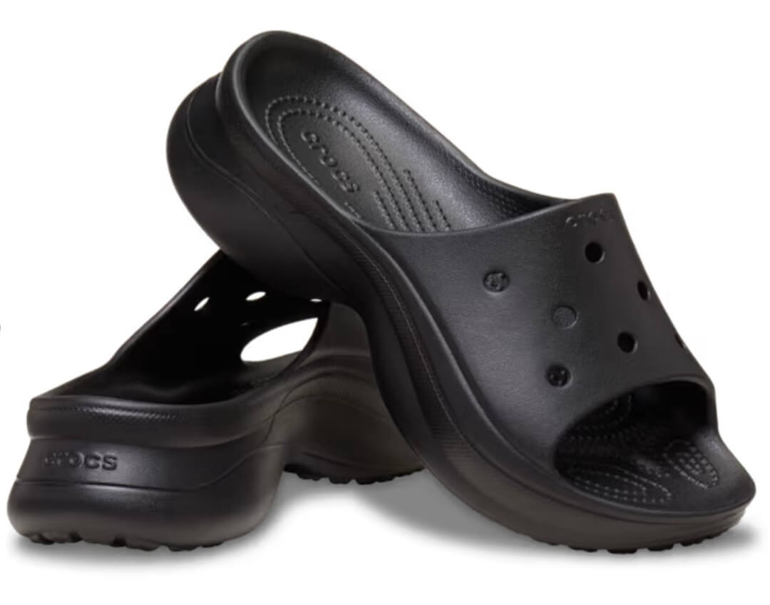 크록스 베이 슬라이드 블랙