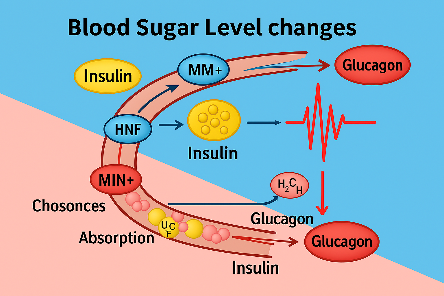 혈당수치변화이미지