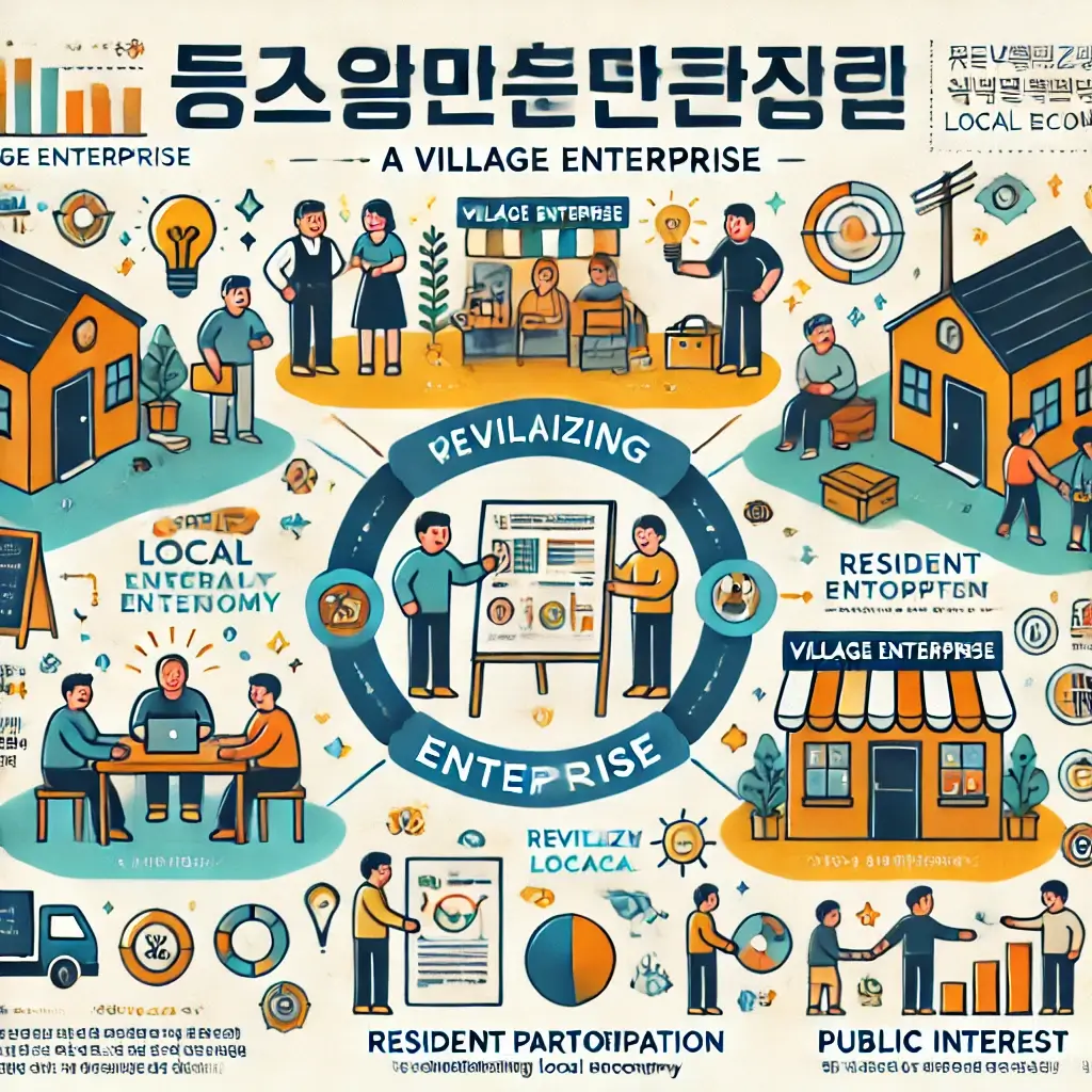 마을기업 관련 사진