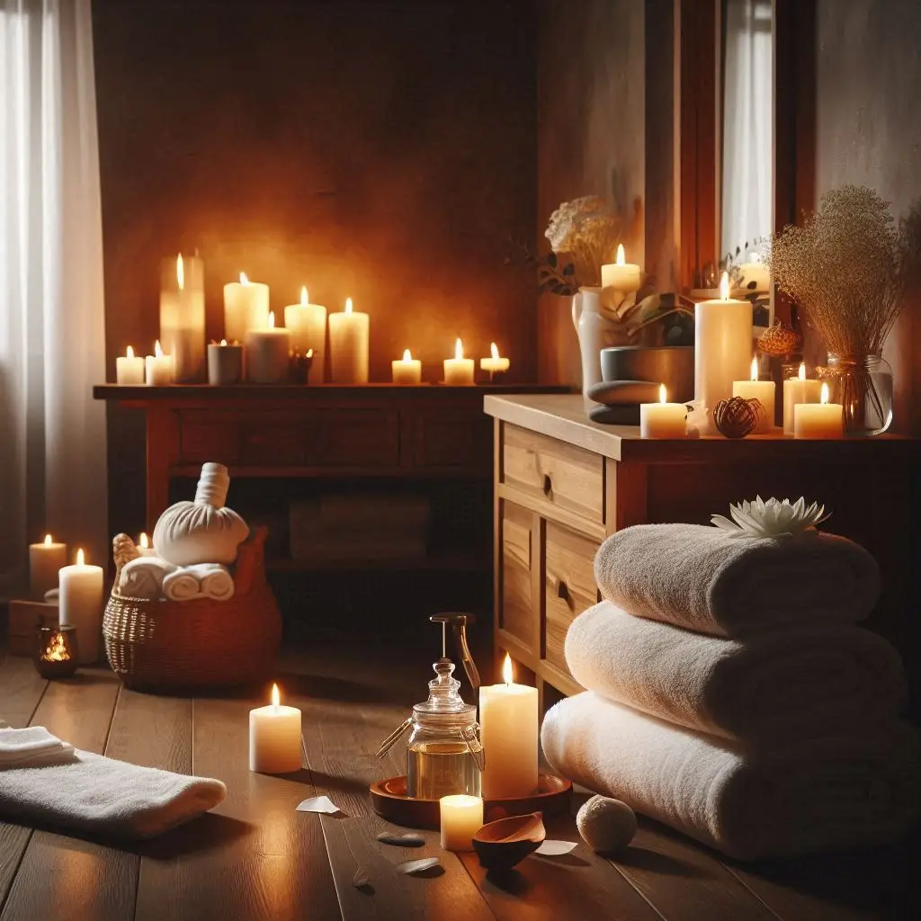 피부,체형관리 샵 배경