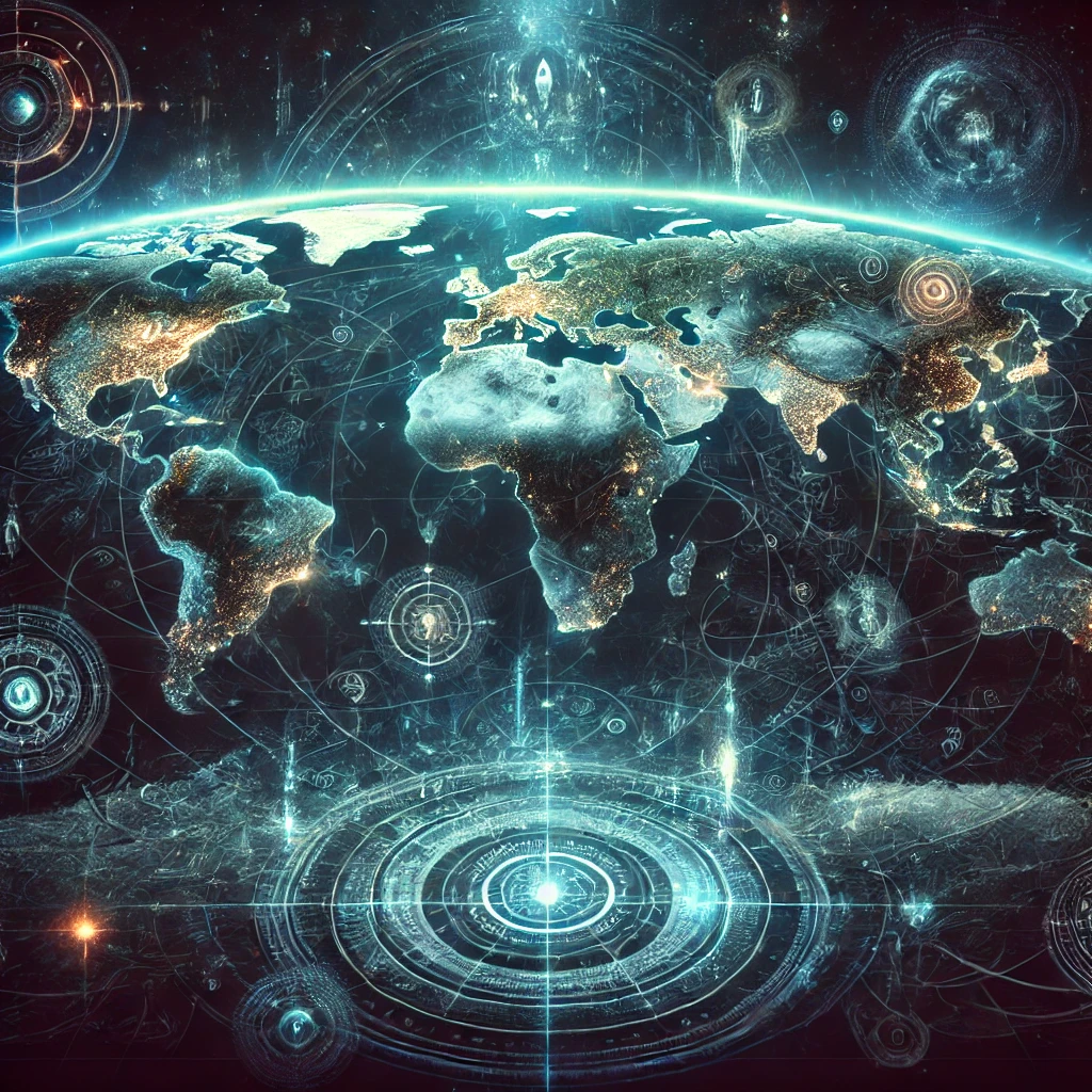 우리가 알고있는 세계지도 바깥의 외계 모습