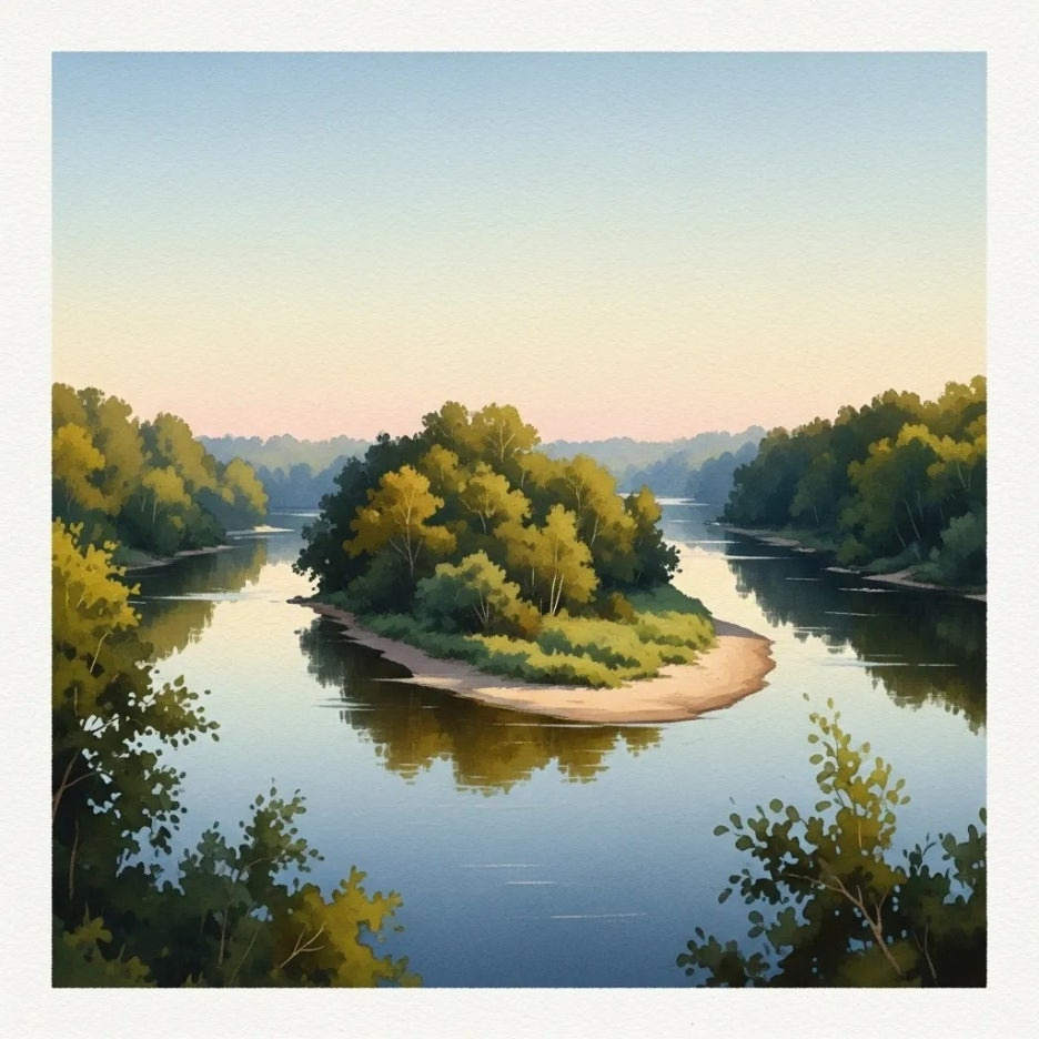 잔잔한 강물이 감싸 안은 아름다운 청령포