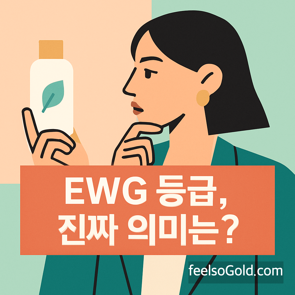 EWG 등급과 화장품 성분 안전성, 어디까지 믿고 현명하게 활용해야 할까