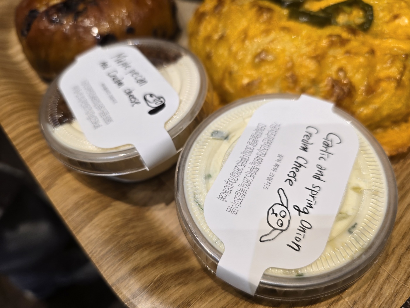 런던베이들의 다양한 빵들