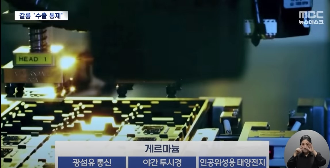 게르마늄 : 특성·기전·종류, 중국 갈륨과 게르마늄 수출 통제, 세계의 반응