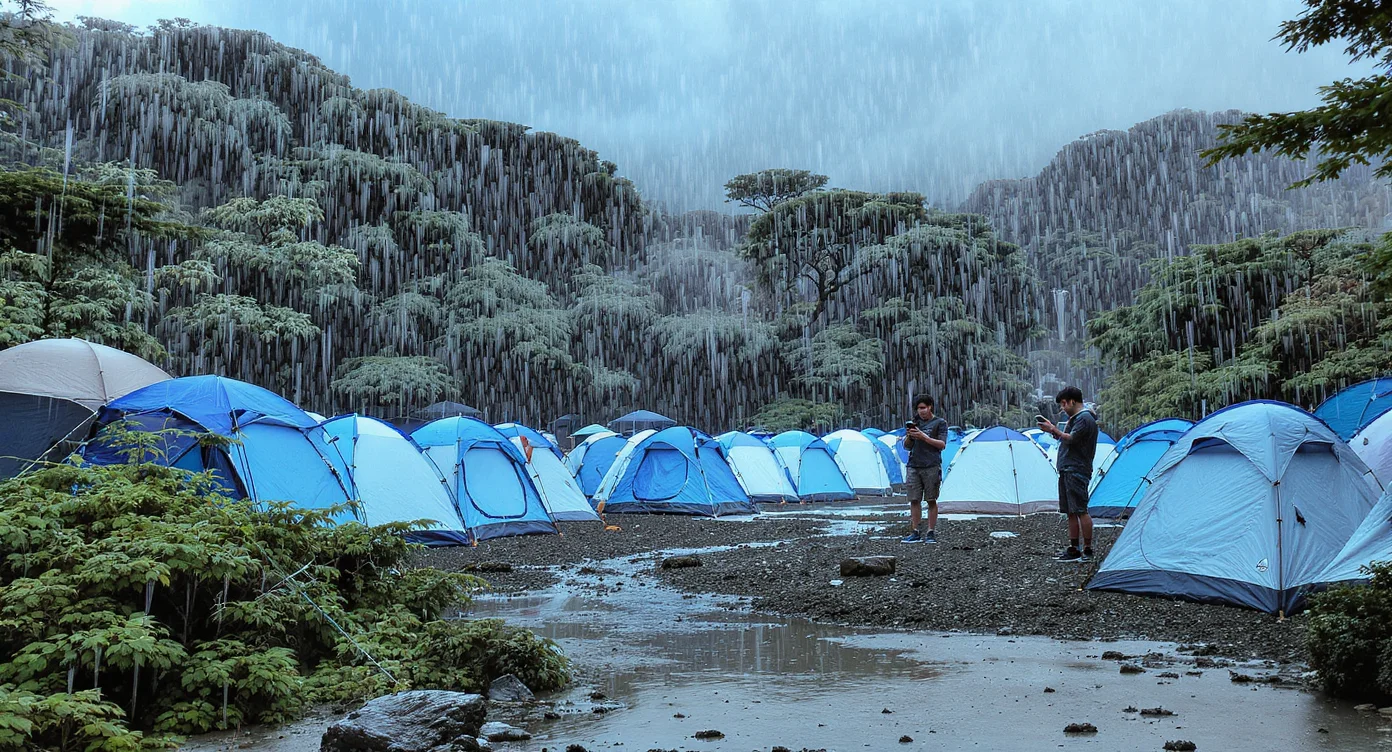 캠핑장 환불, 왜 이렇게 어려울까요? 🌧️
