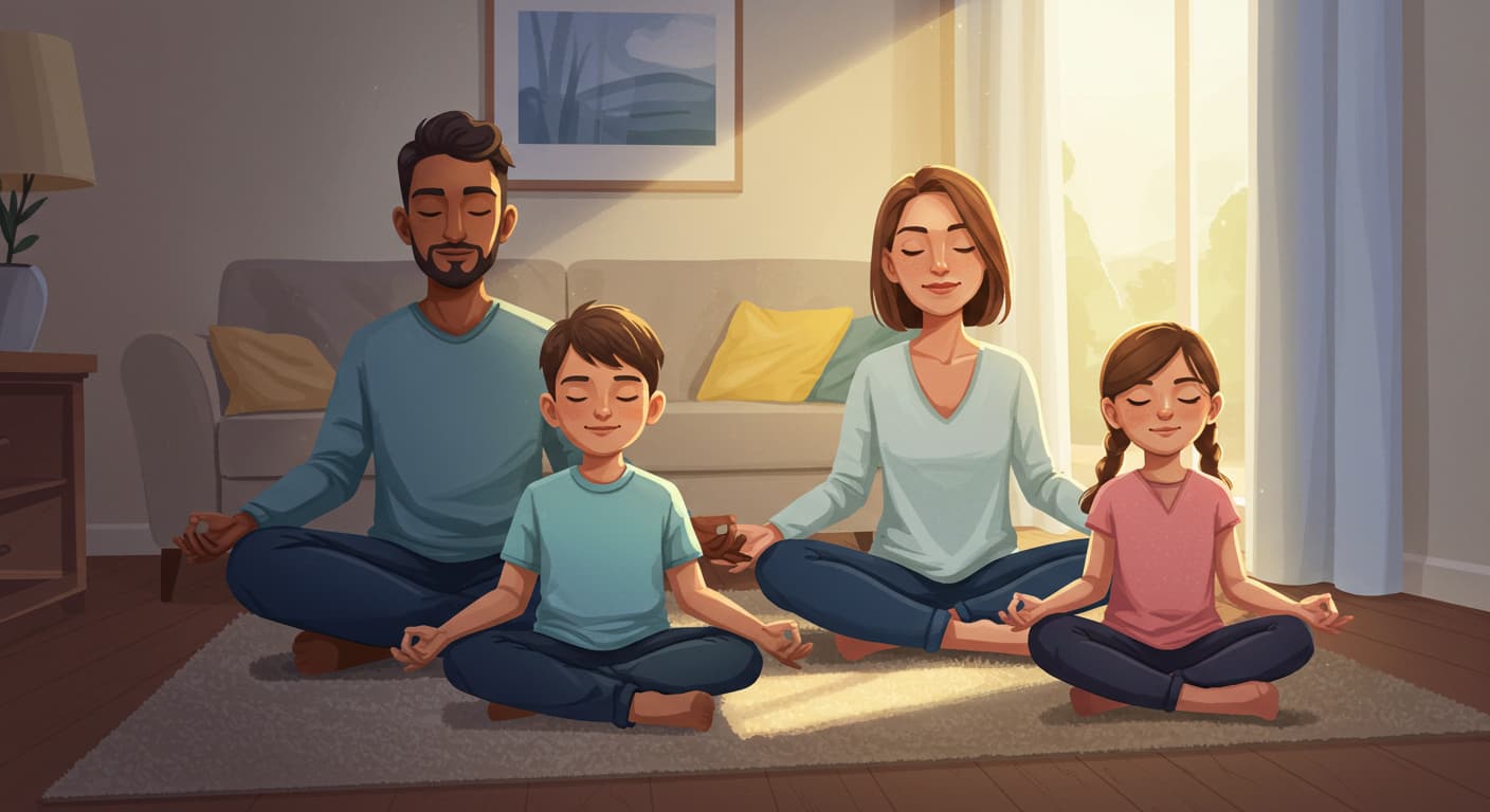 주말에 뭐 하지? 온 가족이 행복해지는 '가족 명상 놀이' 3가지