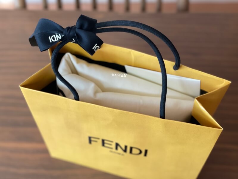 펜디 FF 캐시미어 스카프 머플러 - 언박싱