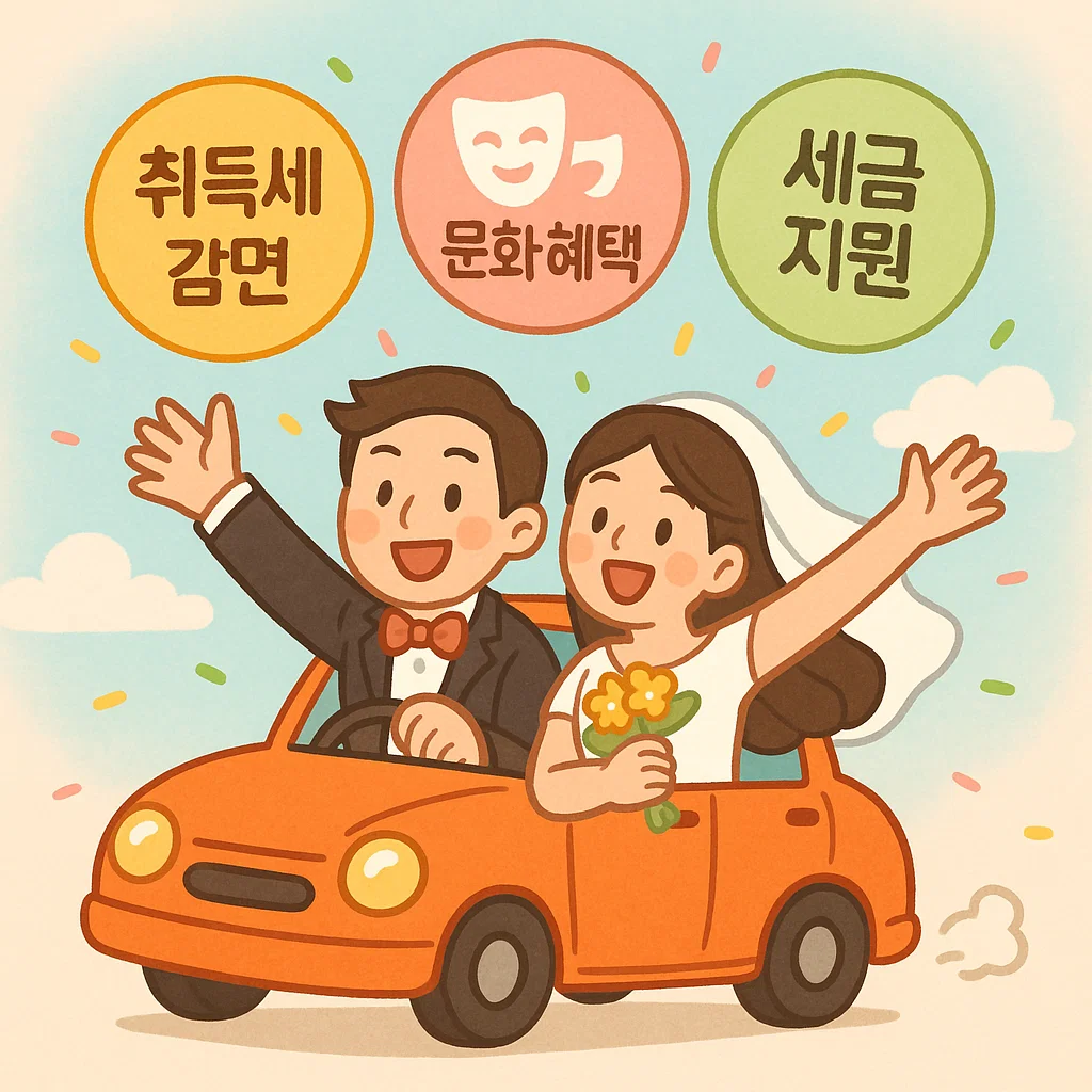 신혼부부 교통 문화 세금