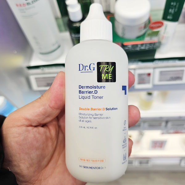닥터지 더모이스처 배리어 D 리퀴드 토너의 루틴