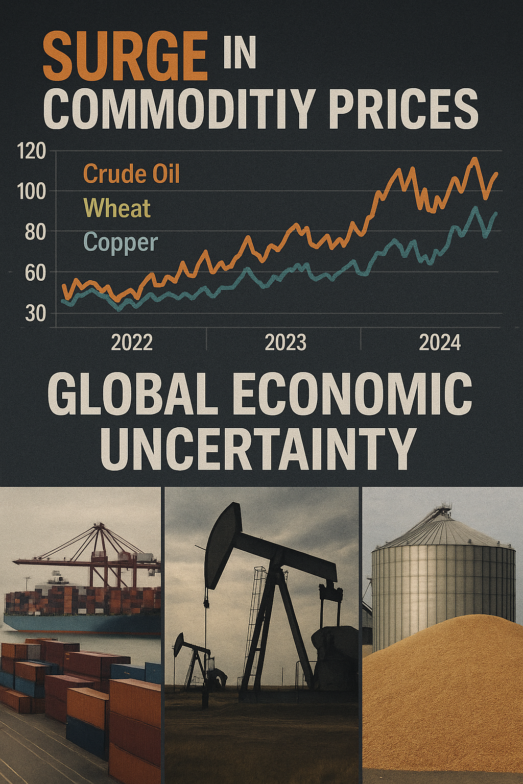 원자재 가격 상승 관련 사진