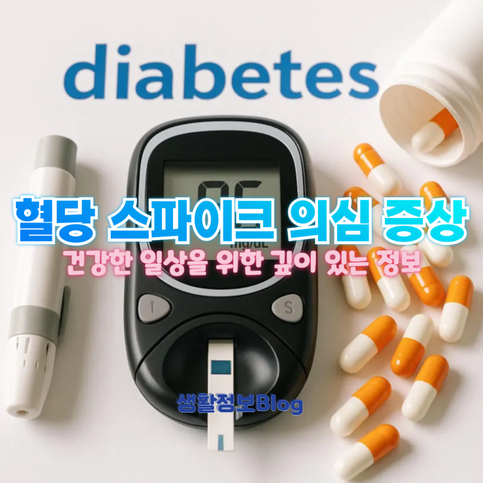 혈당 스파이크 의심 증상