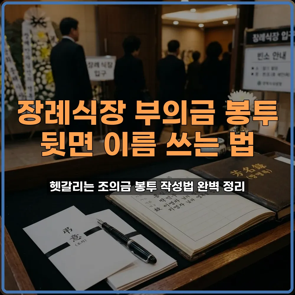 부의금봉투