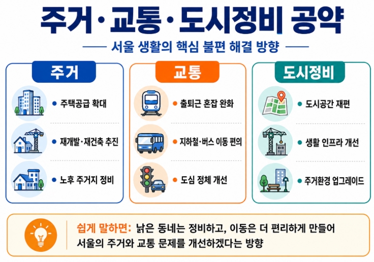 오세훈 서울시장 당선자 프로필&middot;공약 쉽게 정리
