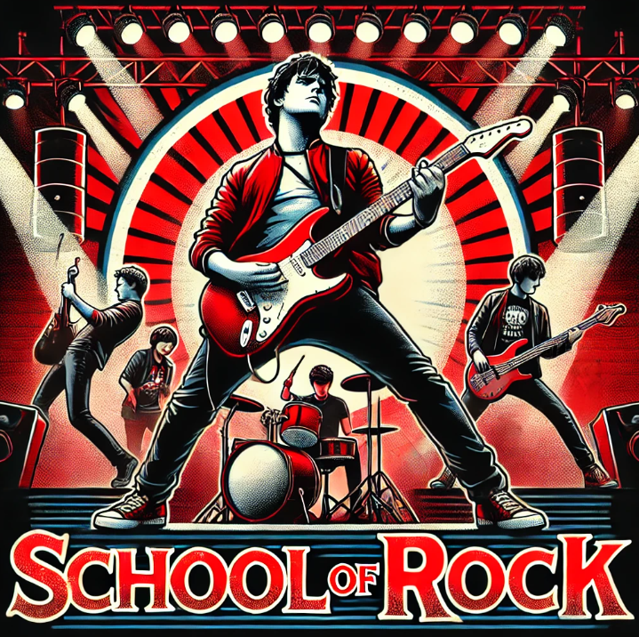 스쿨 오브 롹 스피릿을 담은 포스터 이미지