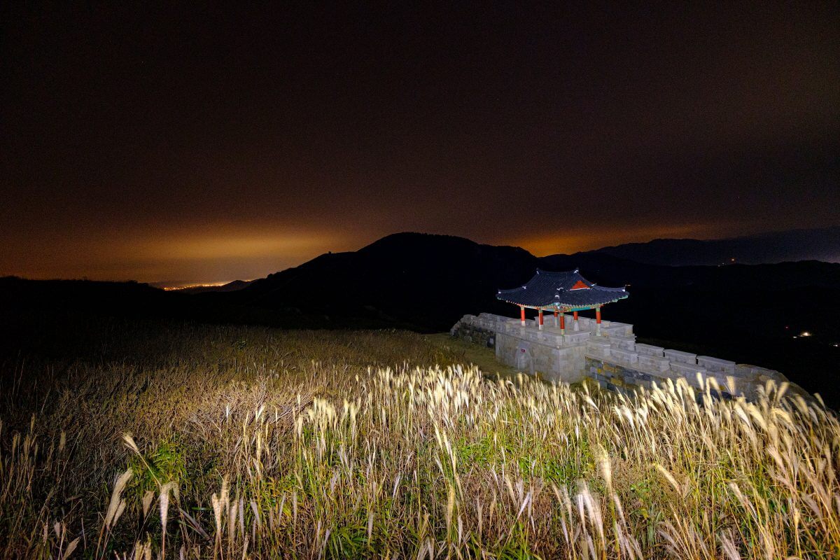 산청 황매산 철쭉제 야경