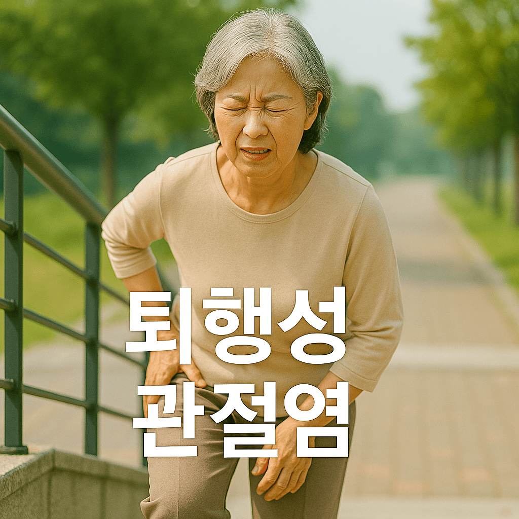 퇴행성 관절염의 원인과 위험 요인