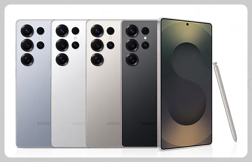 갤럭시 S25 울트라-실버블루, 화이트실버, 그레이, 블랙 (출처:삼성전자)