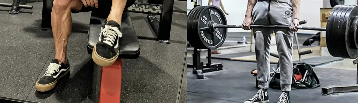 헬스장-운동하는남자-신발-반스