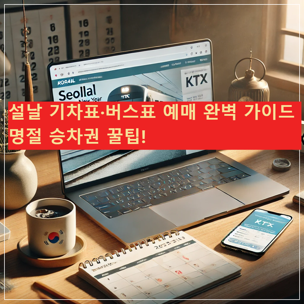 설날 -기차표·버스표 -예매 -완벽 -가이드- 명절 -승차권 -꿀팁