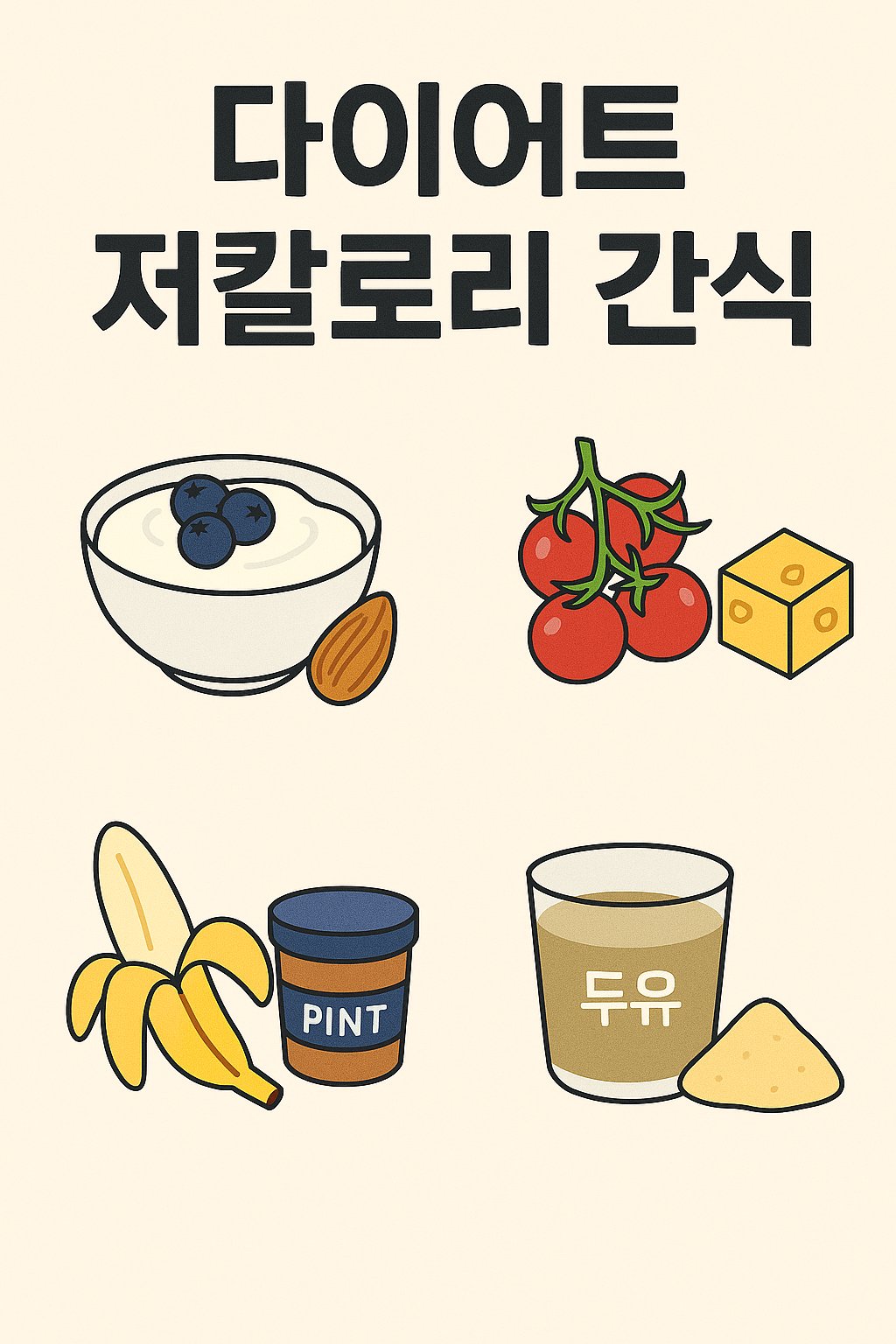 여름 저칼로리 다이어트 간식