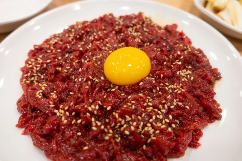 종로 광장시장 육회맛집, 창신육회