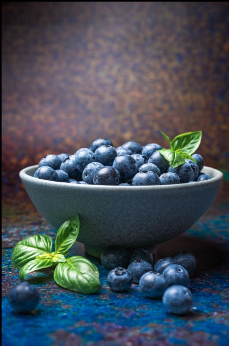 폴리페놀이 많은 블루베리