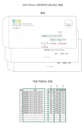 편지봉투 주소 작성법 올바른 쓰기 방법 예시 포함_3
