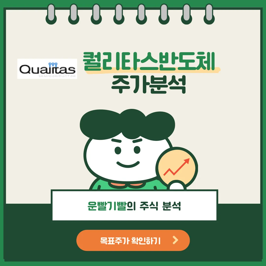 퀄리타스반도체 주가분석