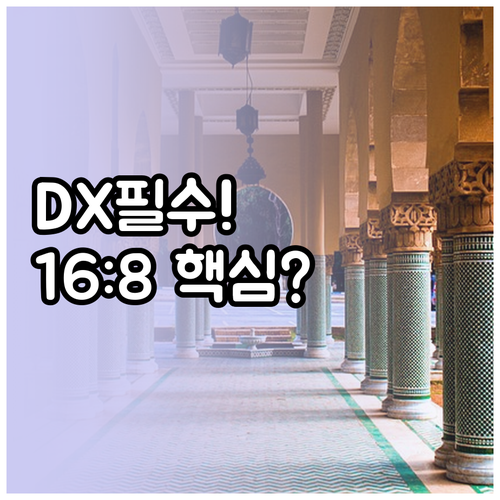 디지털 전환 DX의 물리적 기반 유연..