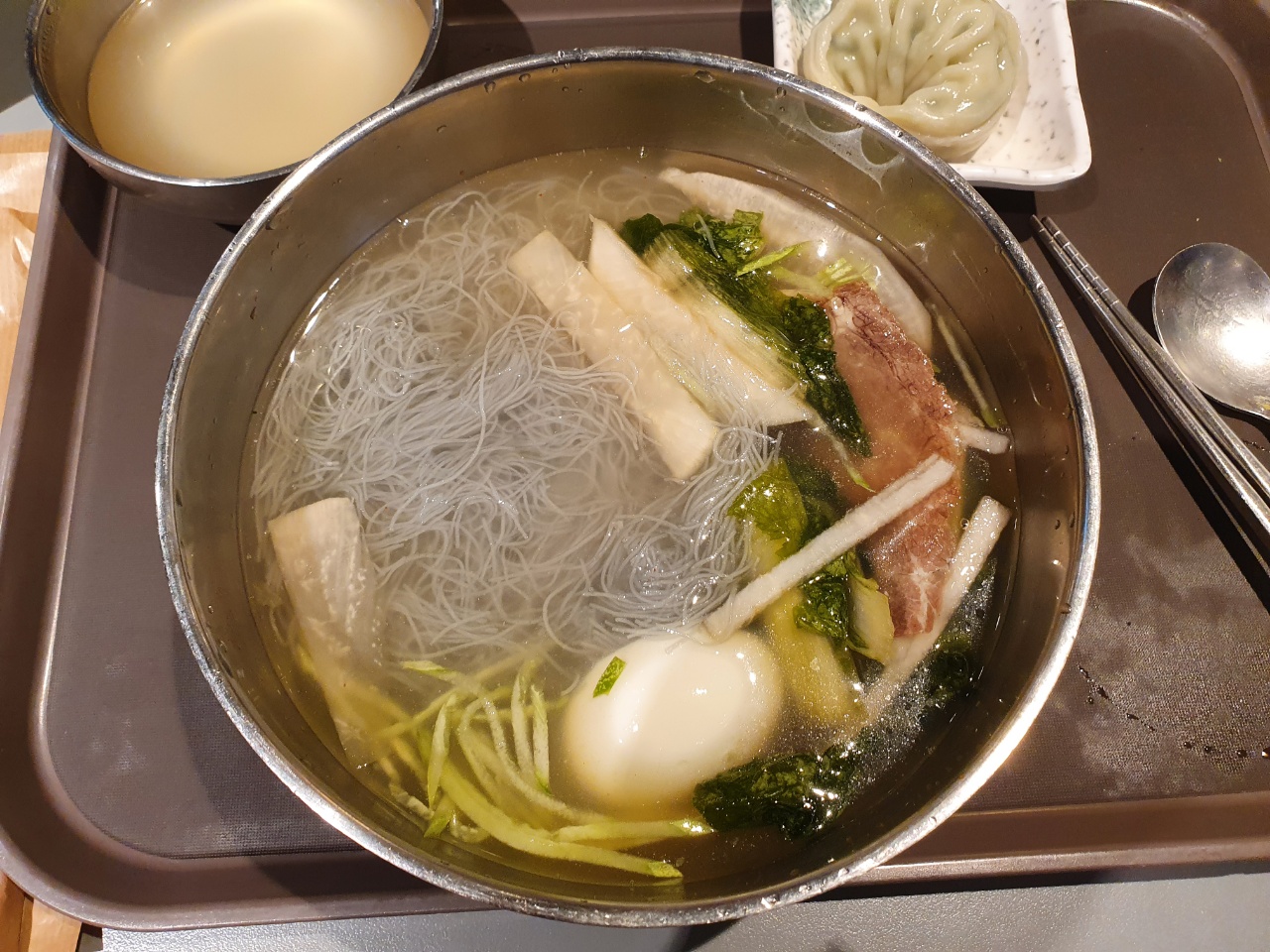 천호_현대백화점_냉면맛집_한솔냉면_물냉면