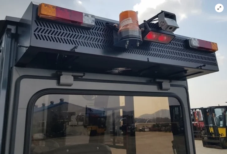 전기지게차-에어컨