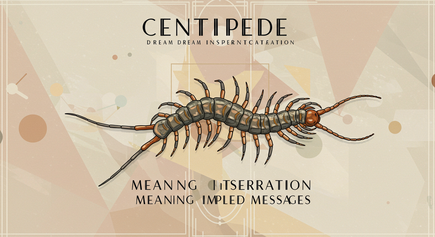 지네에게 물리는 꿈