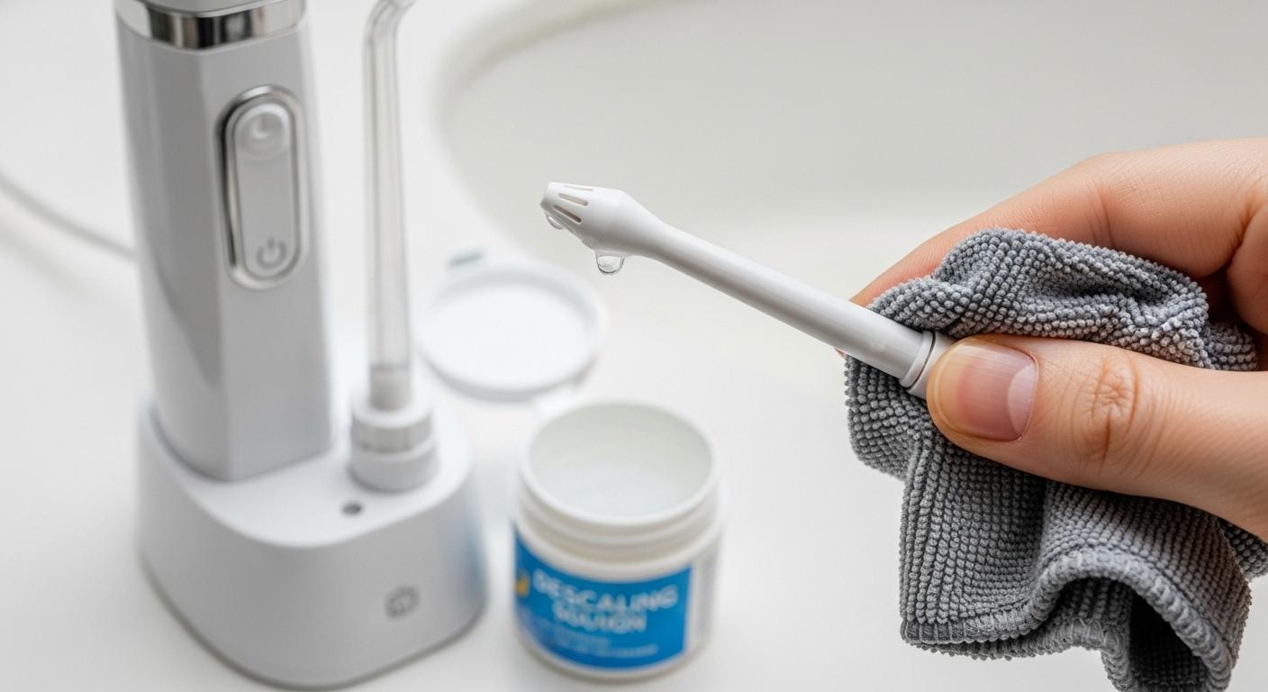 노즐 관리 충전식 구강세정기 내돈내산 후기