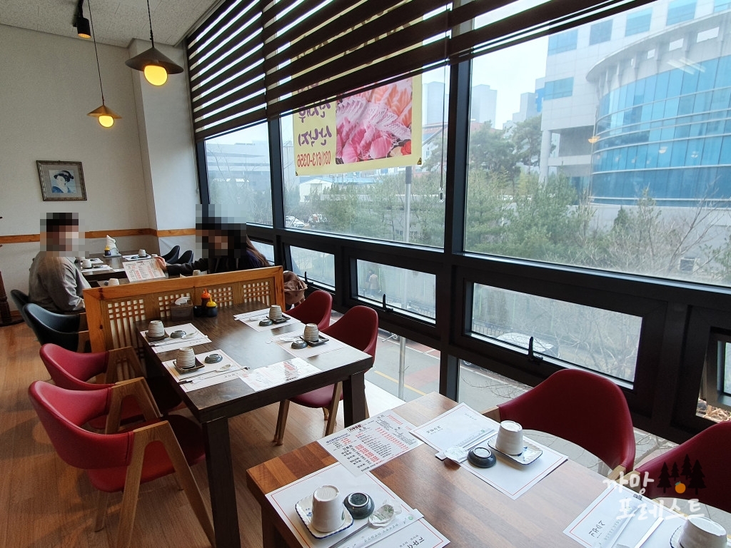 기꾸초밥 매장 내부